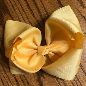 Buttercup 8" Boutique Bow HANDCRAFTED